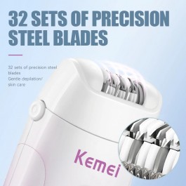Kemei-Épilateur électrique multifonction pour femme, 3 en 1 -  KM-908B
