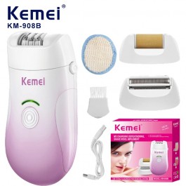 Kemei-Épilateur électrique multifonction pour femme, 3 en 1 -  KM-908B