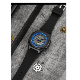 Montre électronique étanche,de sport multifonctionnelle, Chrono, avec japon mouvement numérique