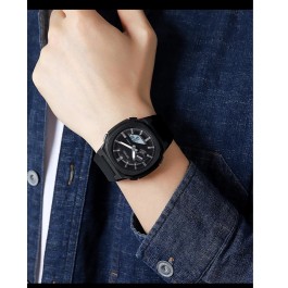 Montre électronique étanche,de sport multifonctionnelle, Chrono, avec japon mouvement numérique