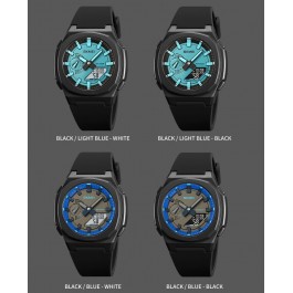 Montre électronique étanche,de sport multifonctionnelle, Chrono, avec japon mouvement numérique