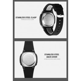 Montre électronique étanche,de sport multifonctionnelle, Chrono, avec japon mouvement numérique