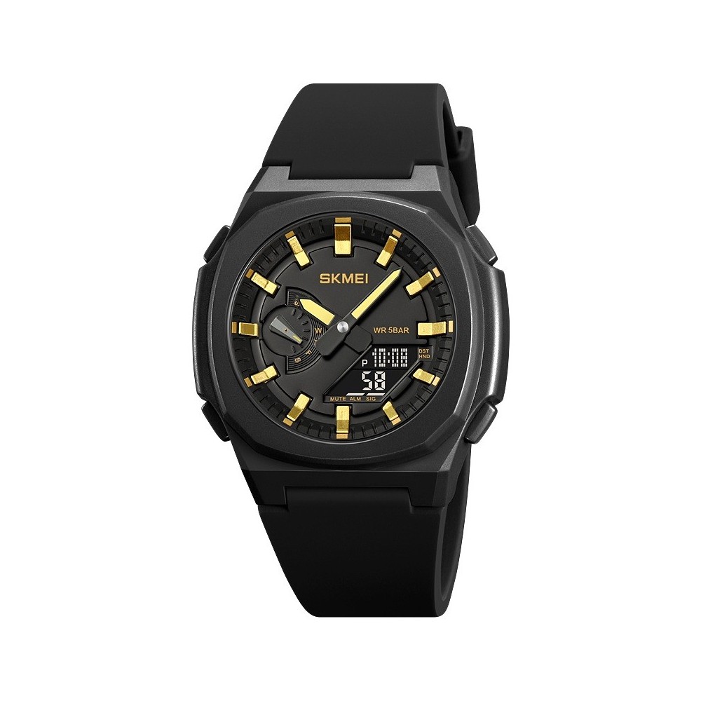Montre électronique étanche,de sport multifonctionnelle, Chrono, avec japon mouvement numérique