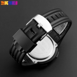 Montres de Sport hommes femmes LED militaire étanche - Noir - 1219