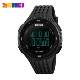 Montres de Sport hommes femmes LED militaire étanche - Noir - 1219