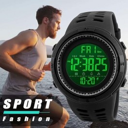 Montre numérique de Sport  - imperméables, Militaire ,Alarme/Compte à rebours/Chronomètre - 1251