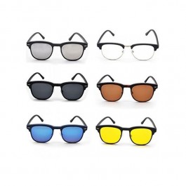 Lunettes de Soleil Magnétiques à réinitialisation et Monture Optique 6 en 1, Polarisées - 2218