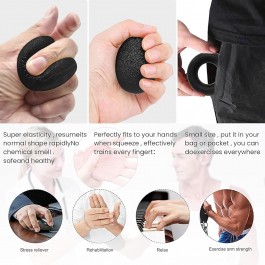 Kit Entraîneurs de force de préhension des doigts réglables, exercice des doigts, entraîneur de poignet, renforcement musculaire