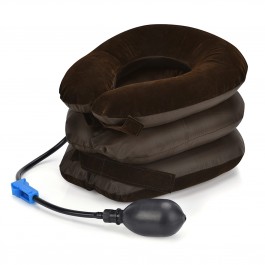 Collier Cervical gonflable à Air, Traction du cou, soutien du tracteur, oreiller de Massage, soulagement de la douleur