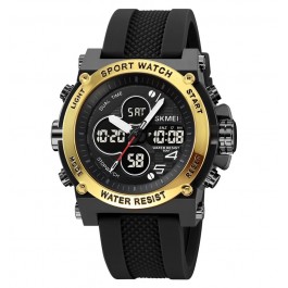 Montres électroniques numériques – Grand double affichage – Étanche – Montre tactique de l’armée pour homme