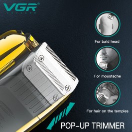 VGR rasoir professionnel visage chauve rasoir tondeuse à barbe rasoir électrique