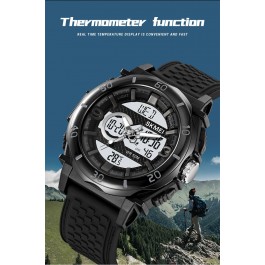 Montre de Sport numérique pour hommes thermomètre multifonctionnel compte à rebours