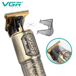 Tondeuse à cheveux professionnelle aste rétro T9 pour hommes, 0 mm Finition VGR V -073
