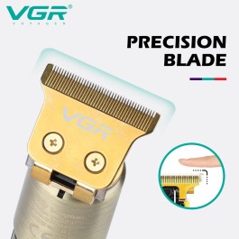 Tondeuse à cheveux professionnelle aste rétro T9 pour hommes, 0 mm Finition VGR V -073