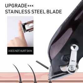 Kemei KM-233 Tondeuse À Cheveux Rechargeable Réglable Cutter Tête Rasoir