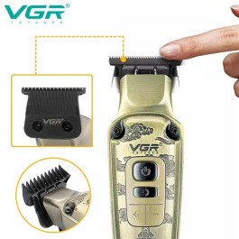 kit de toilettage professionnel 2-en-1 VGR V-641 tondeuse à cheveux & rasoir électrique