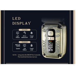 kit de toilettage professionnel 2-en-1 VGR V-641 tondeuse à cheveux & rasoir électrique