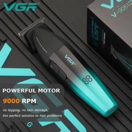 Tondeuse à cheveux électrique rasoir barbier Turbo LED tondeuse à barbe V-906