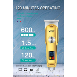 Tondeuse Cheveux Professionnel  À Barbe  Lames En T Machine De Découpe Zéro V-290