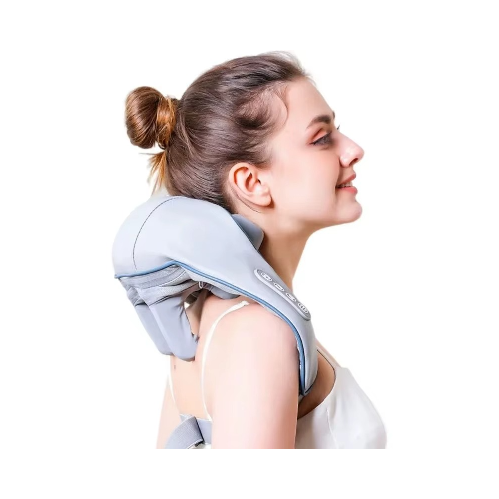 Masseur électrique pour le cou et le dos, thérapie Shiatsu thermique épaules et des jambes