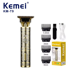 Kemei KM-T9 Machine de coupe de cheveux électrique Rechargeable  0 MM