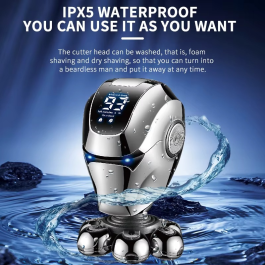 Kemei 780 rasoir électrique nez tondeuse brosse de nettoyage du visage masseur Facial 5 en 1