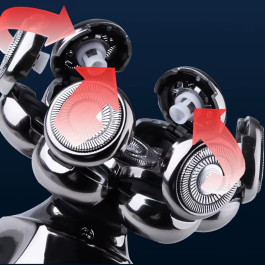 Kemei 780 rasoir électrique nez tondeuse brosse de nettoyage du visage masseur Facial 5 en 1