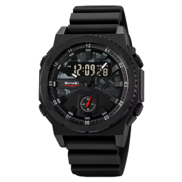 Montre-bracelet numérique 3 temps chronographe extérieur étanche