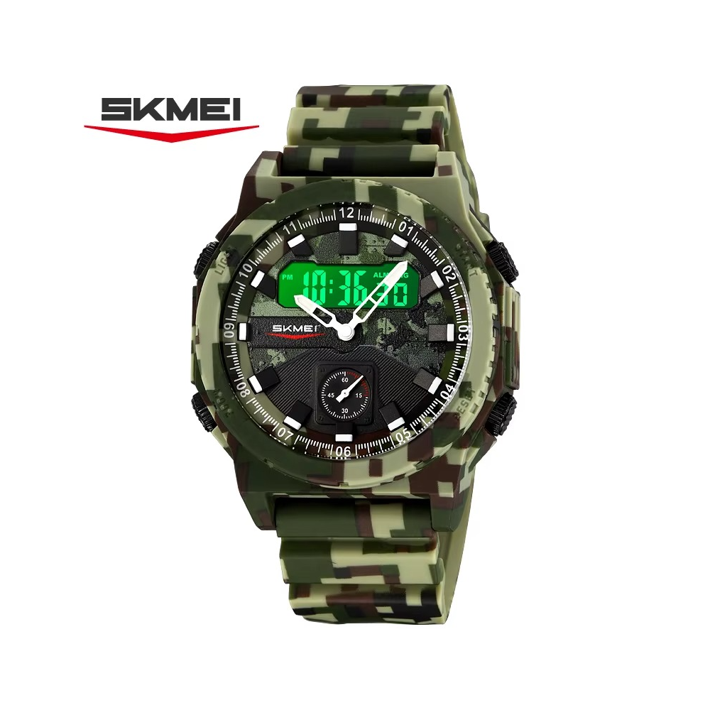 Montre-bracelet numérique 3 temps chronographe extérieur étanche