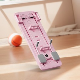 Planche d'exercice Ab multifonctionnelle, réformateur de Pilates à domicile, rebond automatique des jambes et des bras, Toner,