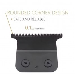 tondeuse à cheveux et  de barbier professionnelle sans fil à forte puissance de barbier , 0 mm, découpe et finition,km-2299
